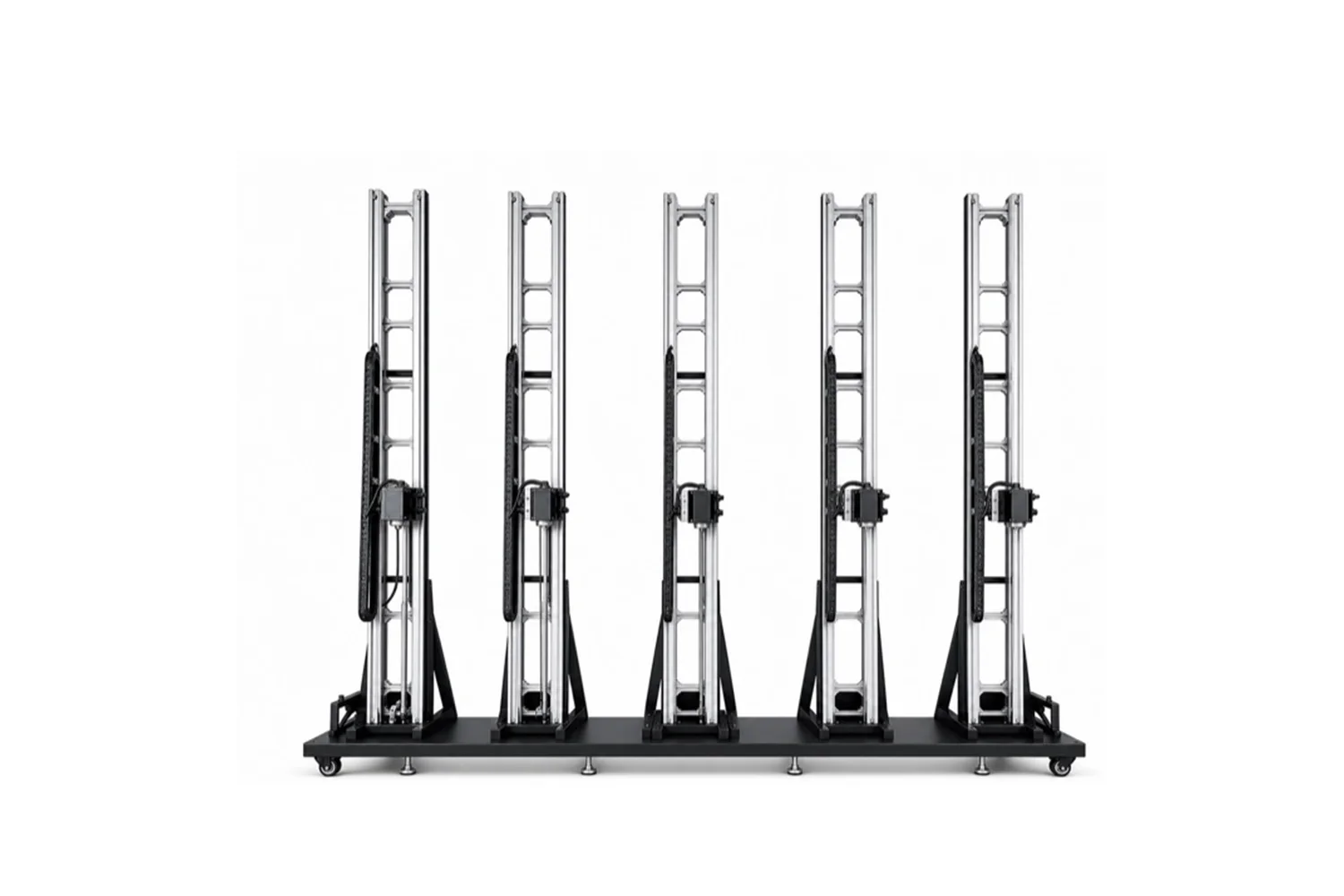 Home Interactive sliding rail display mechanical structure